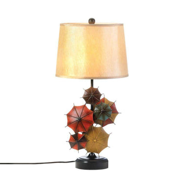 Colorful Umbrella Table Lamp - The Fox Decor